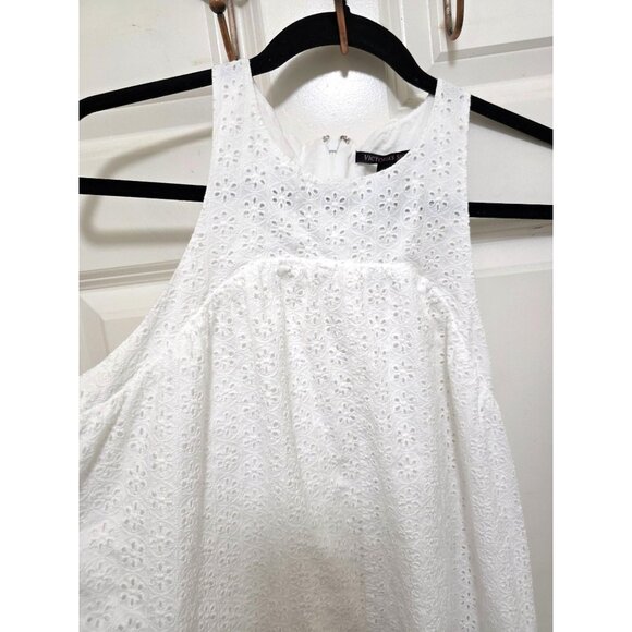 Victoria Secret White Sleeveless Victorian Eyelet Lace A-Line Dress Size S/P - Picture 7 of 12